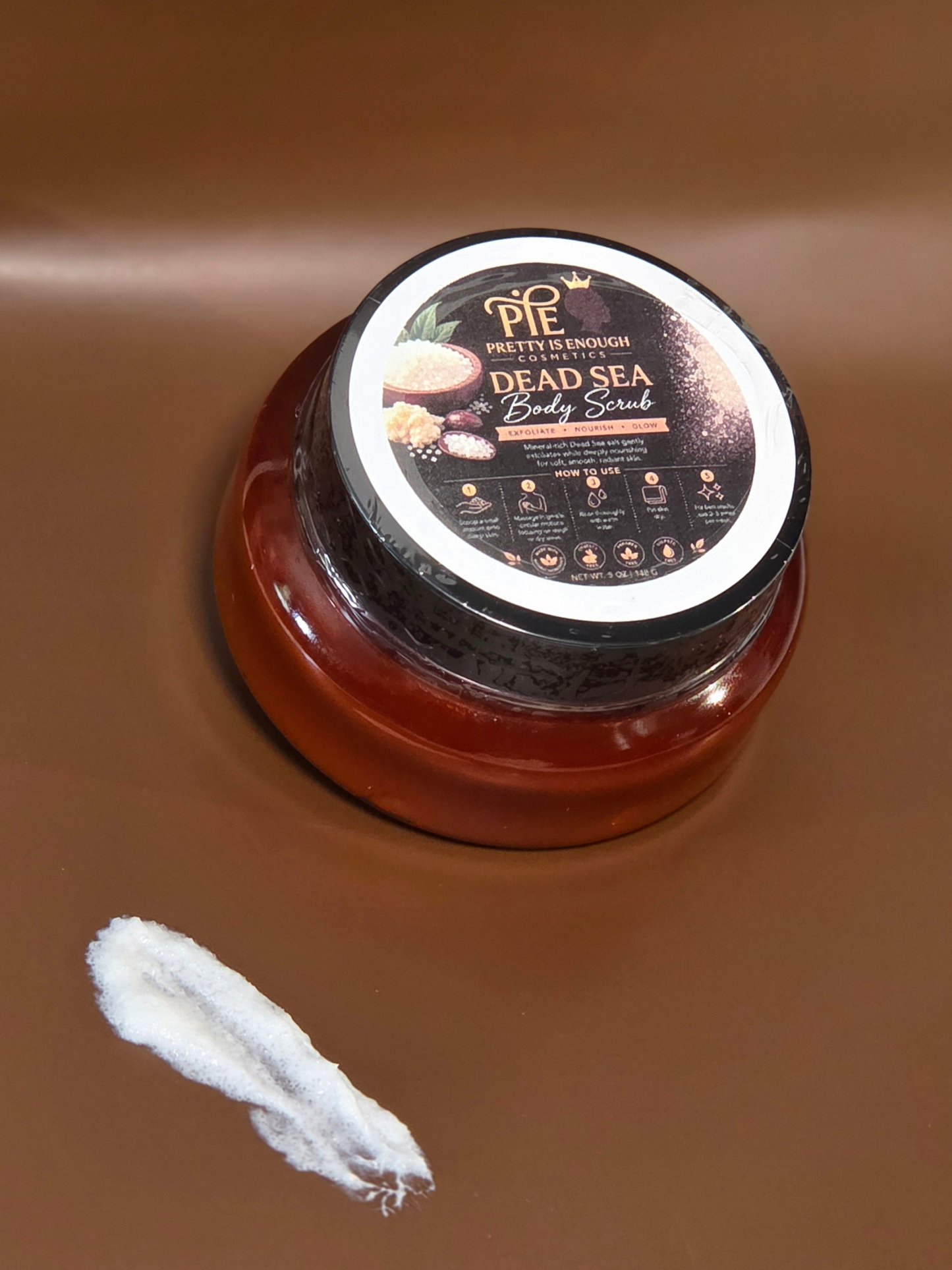 Exfoliating Dead Sea Salt Body Scrub