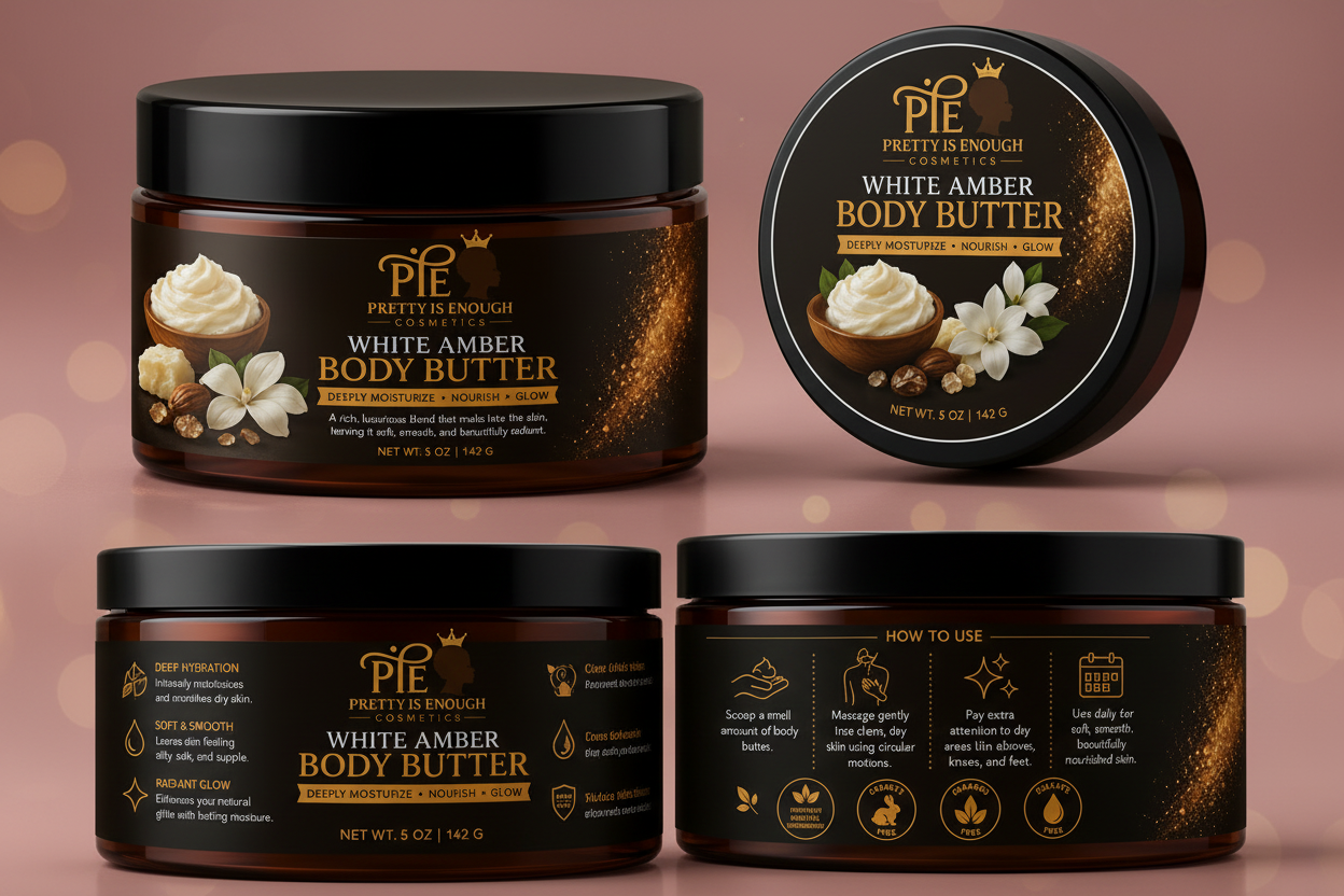 White Amber Body Butter